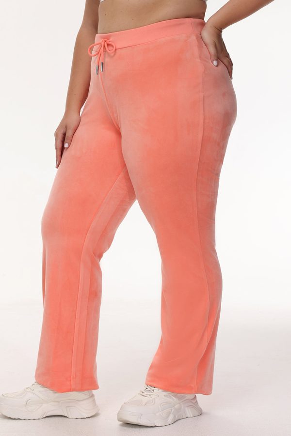 Plus-Size OG Big Bling Velour Track Pants - Image 3