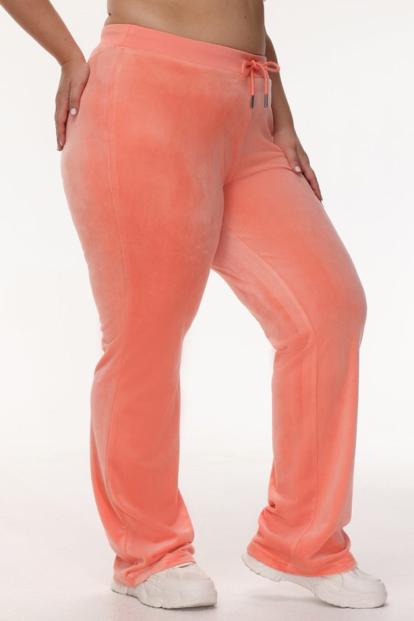 Plus-Size OG Big Bling Velour Track Pants - Image 4