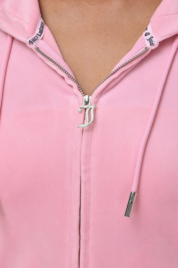 OG Big Bling Velour Hoodie - Image 5