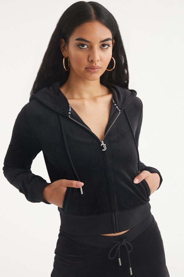 Aries Big Bling Velour Hoodie - Image 3