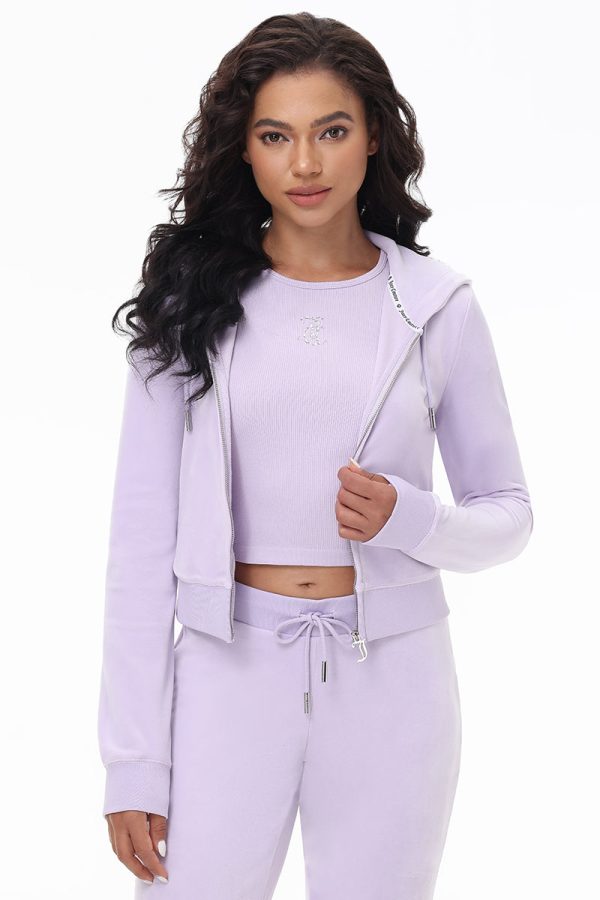 OG Big Bling Velour Hoodie - Image 2