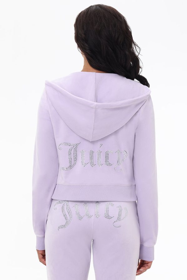 OG Big Bling Velour Hoodie