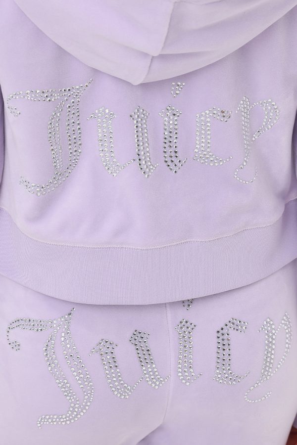 OG Big Bling Velour Hoodie - Image 5