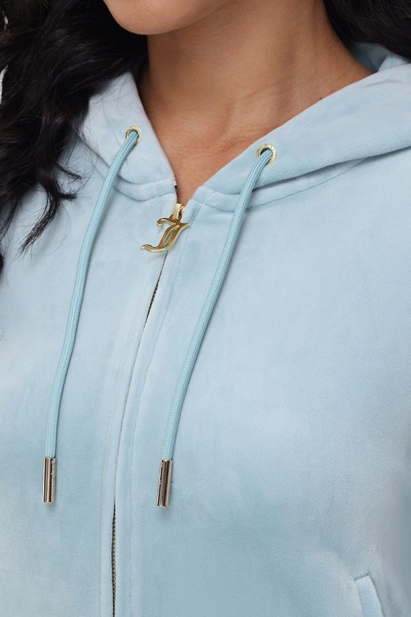 OG Big Bling Velour Hoodie - Image 5