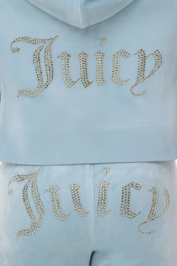 OG Big Bling Velour Hoodie - Image 4
