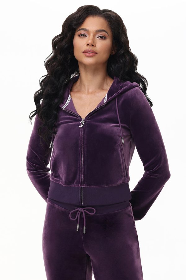 OG Big Bling Velour Hoodie - Image 2