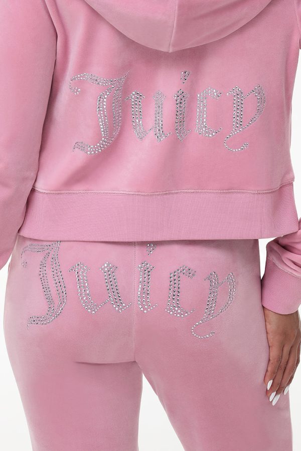 OG Big Bling Velour Hoodie - Image 4