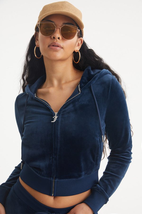 Cancer Customizable Big Bling Velour Hoodie - Image 2
