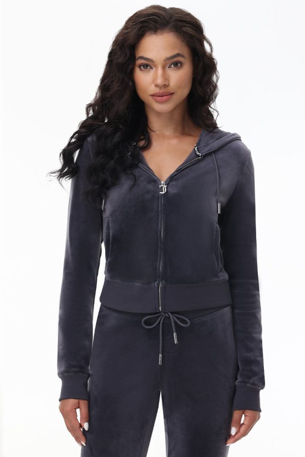 OG Big Bling Velour Hoodie - Image 2