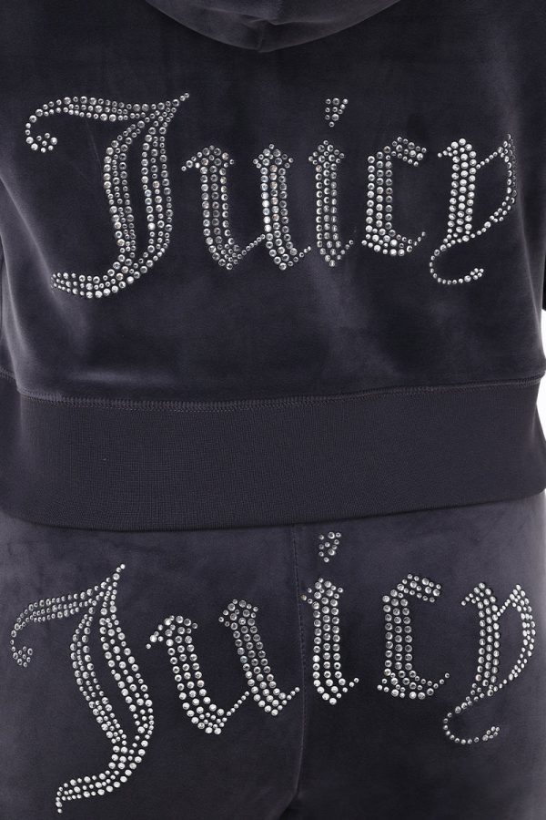 OG Big Bling Velour Hoodie - Image 4