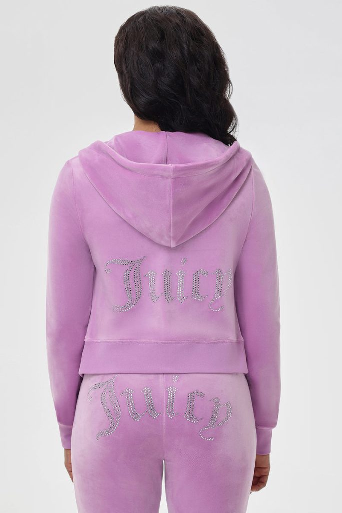 OG Big Bling Velour Hoodie Test