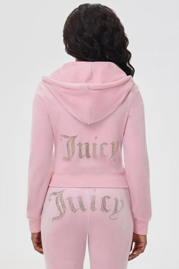 OG Big Bling Velour Hoodie Test