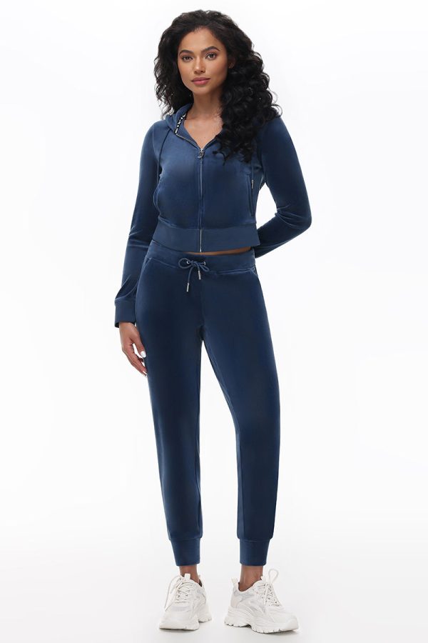 Big Bling Velour Jogger - Image 5