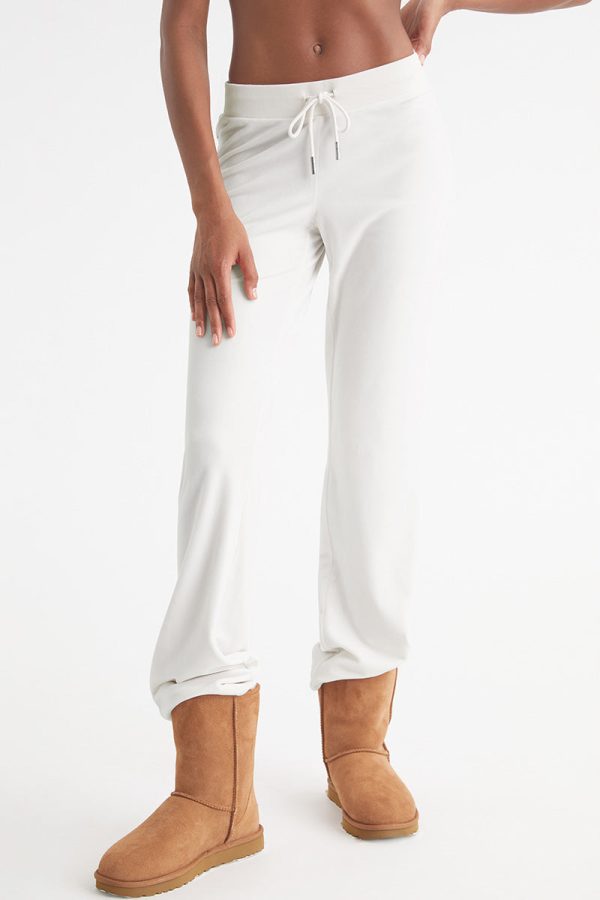 Bride Customizable Big Bling Velour Track Pants - Image 3