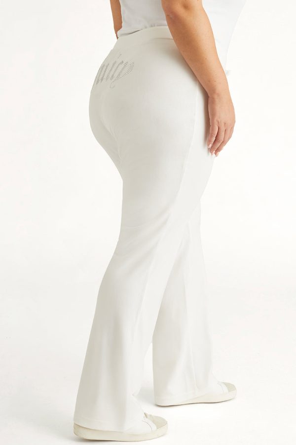 Plus-Size OG Big Bling Velour Track Pants - Image 3