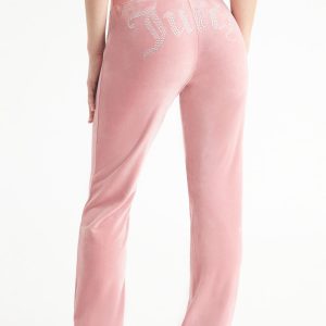 OG Big Bling Velour Track Pants