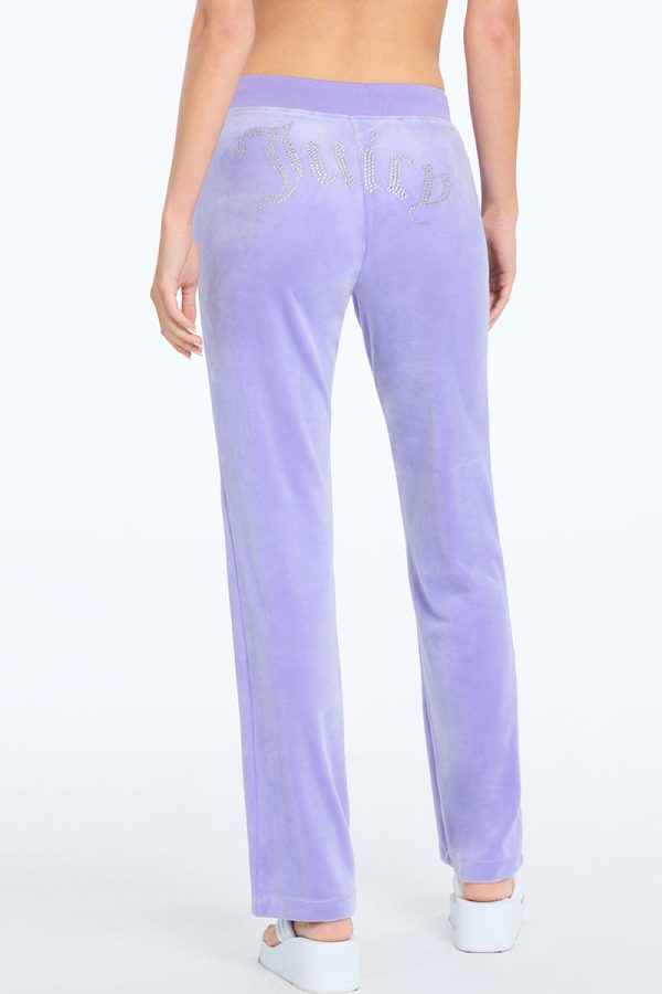 OG Big Bling Velour Track Pants
