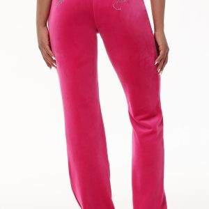 OG Big Bling Velour Track Pants