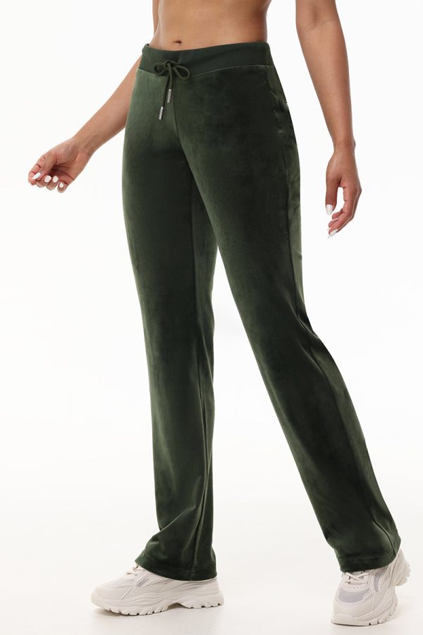 OG Big Bling Velour Track Pants - Image 3