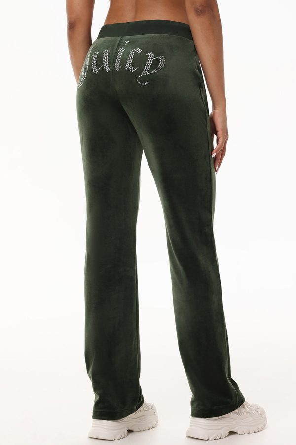 OG Big Bling Velour Track Pants