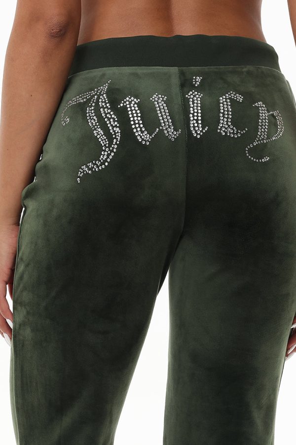 OG Big Bling Velour Track Pants - Image 4