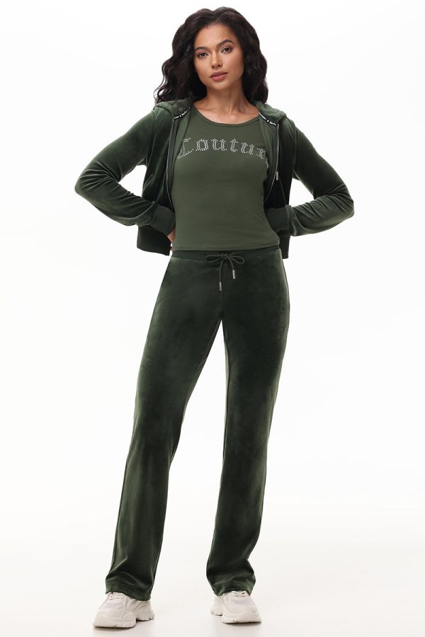 OG Big Bling Velour Track Pants - Image 5
