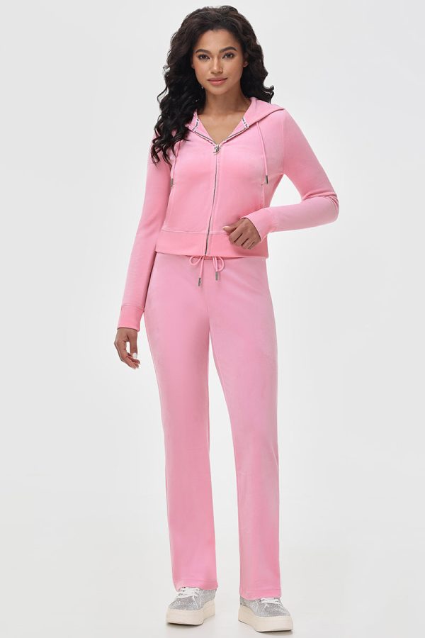 OG Big Bling Velour Track Pants - Image 5