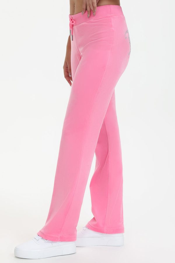OG Big Bling Velour Track Pants - Image 3