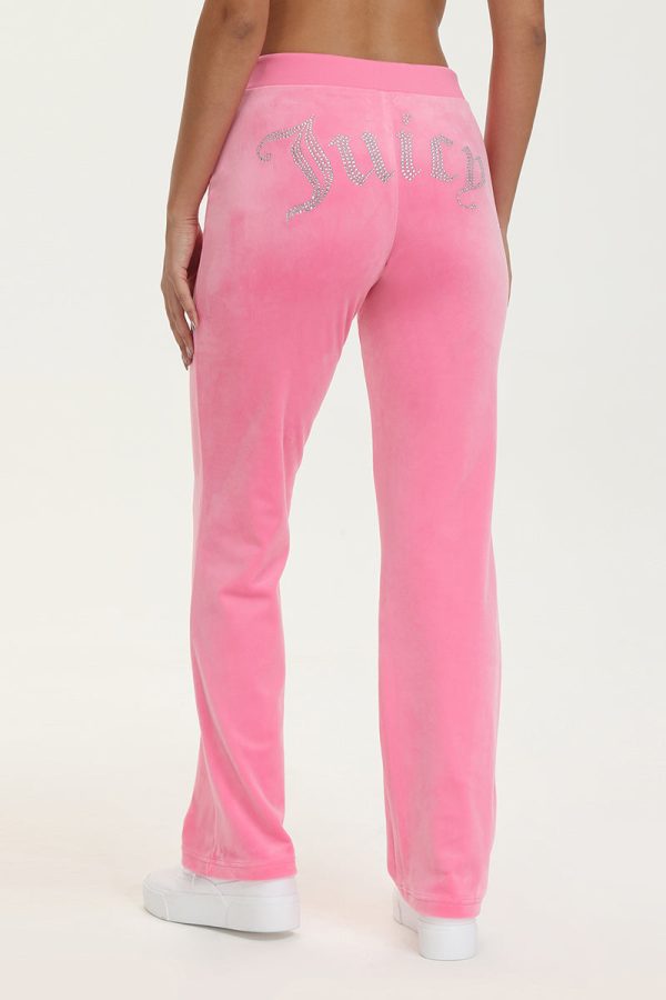 OG Big Bling Velour Track Pants - Image 2