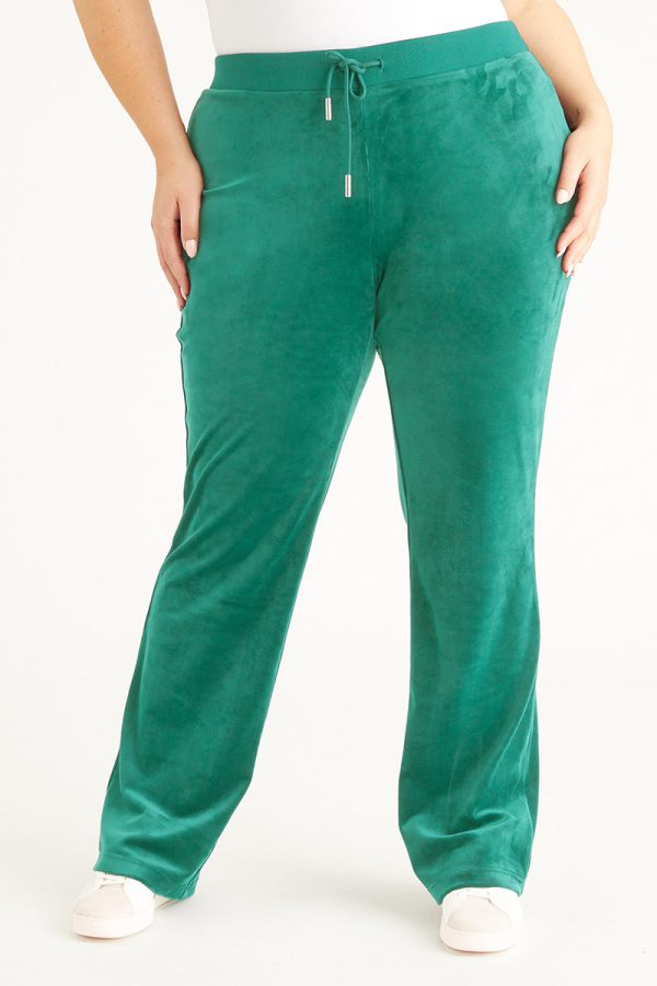 Plus-Size OG Big Bling Velour Track Pants - Image 2