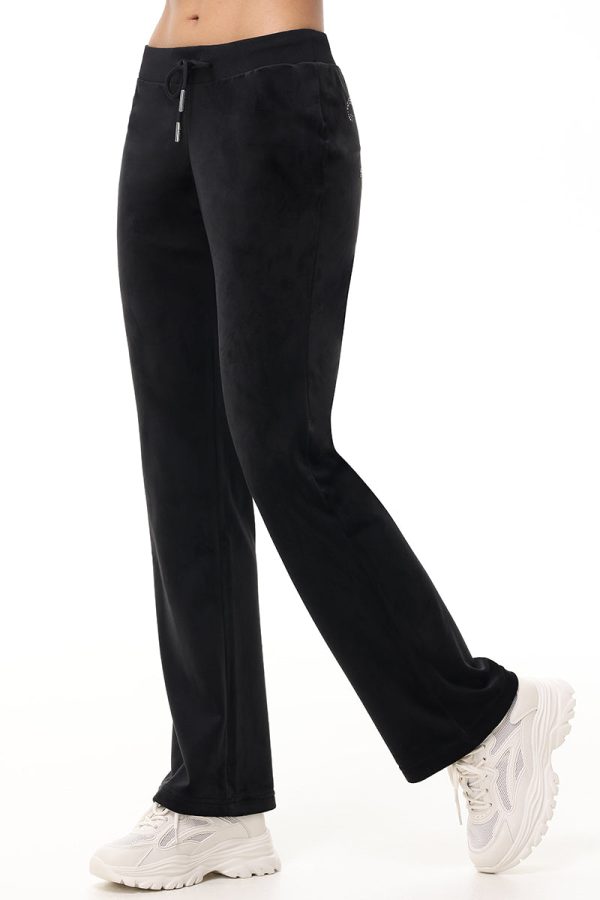 OG Big Bling Velour Track Pants - Image 3