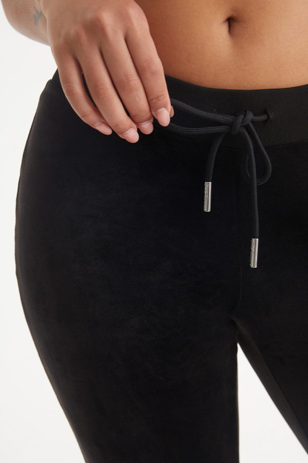 Aquarius Big Bling Velour Track Pants - Image 3