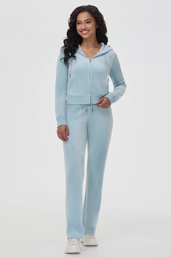 OG Big Bling Velour Track Pants - Image 5