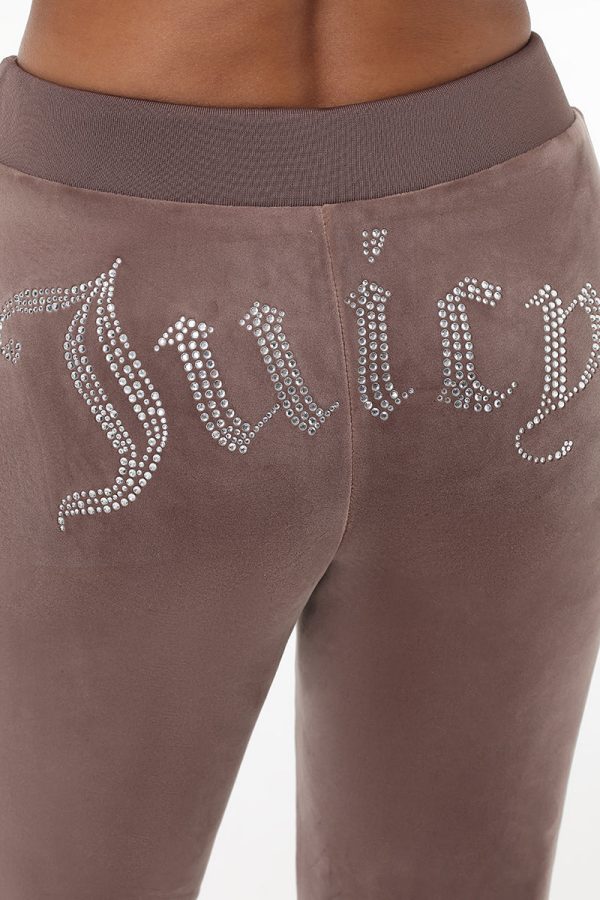 OG Big Bling Velour Track Pants - Image 3