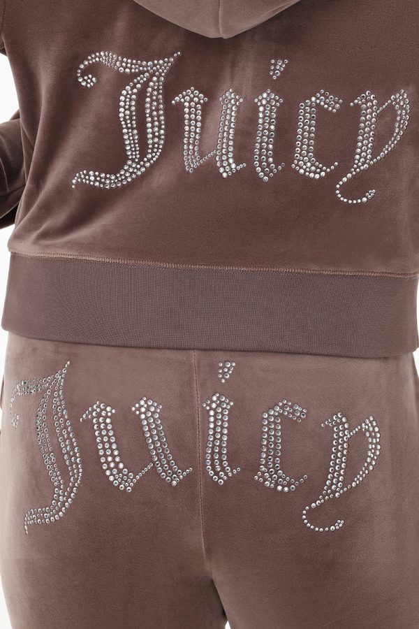 OG Big Bling Velour Track Pants - Image 4