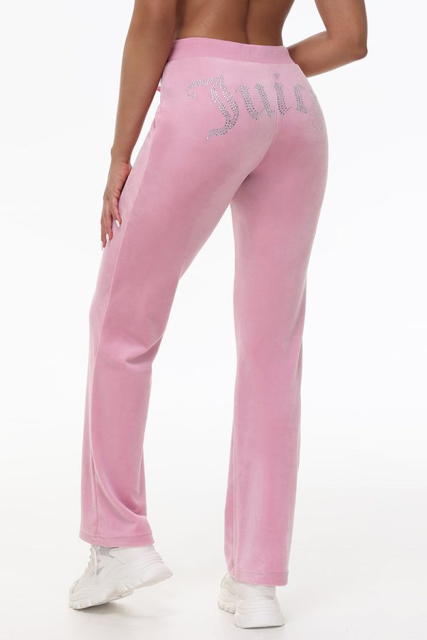 OG Big Bling Velour Track Pants