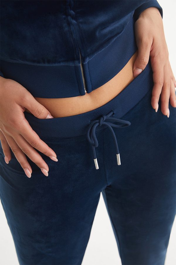 Aries Customizable Big Bling Velour Track Pants - Image 5