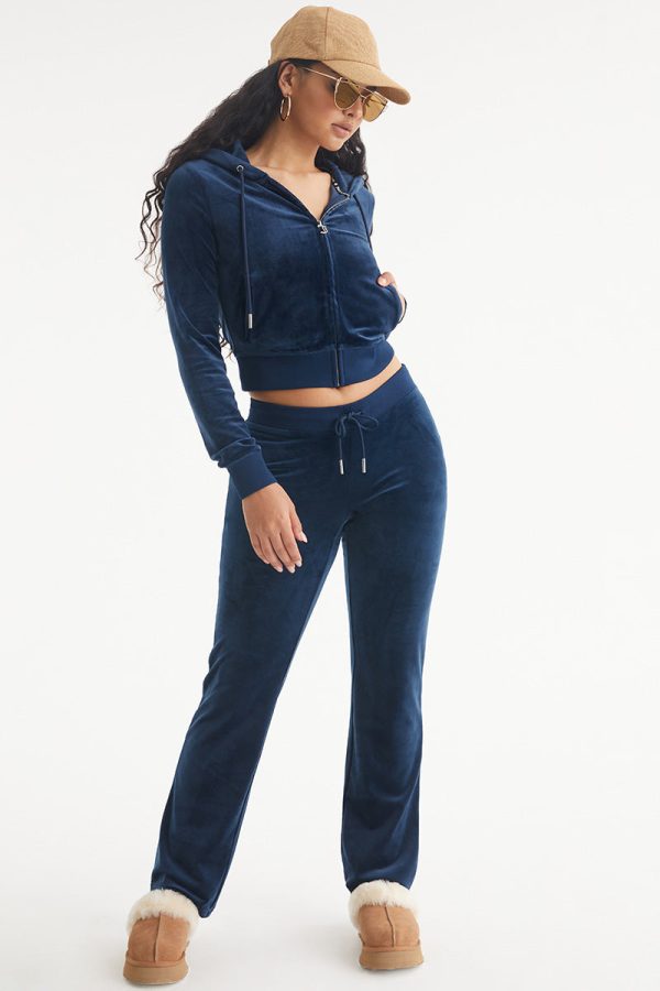 Aries Customizable Big Bling Velour Track Pants - Image 6