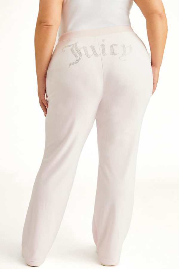 Plus-Size OG Big Bling Velour Track Pants - Image 2