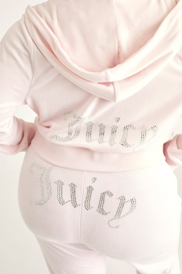 Plus-Size OG Big Bling Velour Track Pants - Image 5