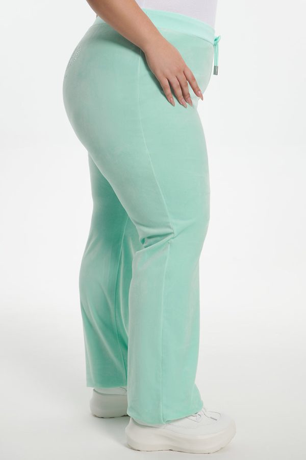 Plus-Size OG Big Bling Velour Track Pants - Image 3