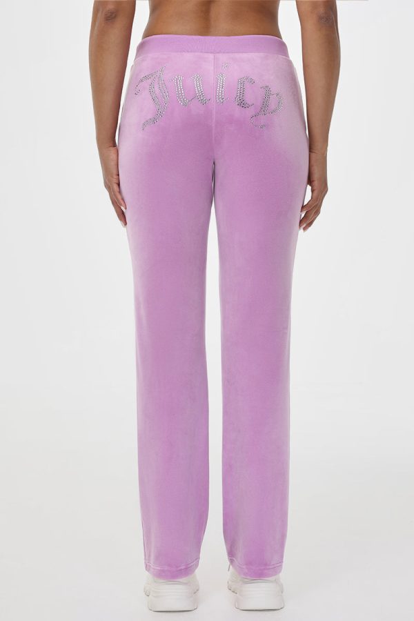 OG Big Bling Velour Track Pants