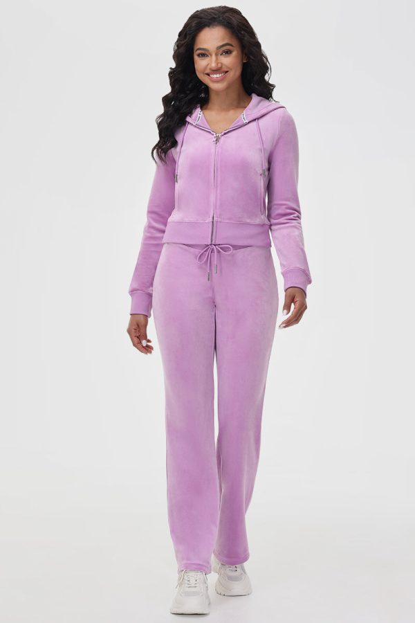 OG Big Bling Velour Track Pants - Image 5