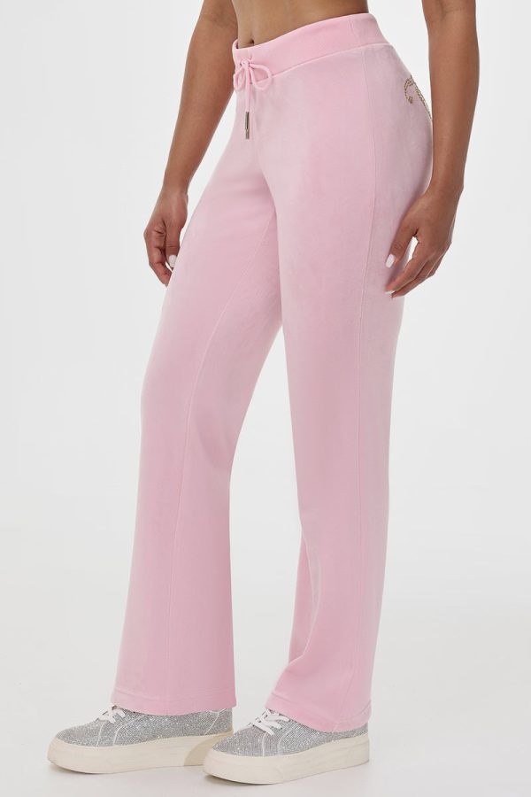 OG Big Bling Velour Track Pants - Image 3
