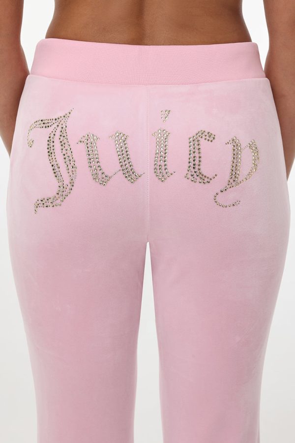 OG Big Bling Velour Track Pants - Image 4