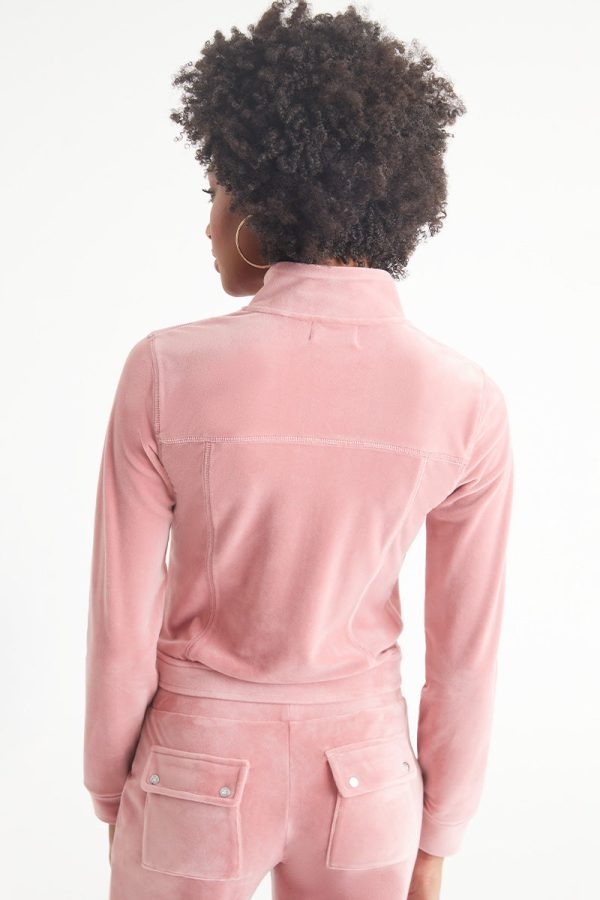 Velour Moto Jacket - Image 4