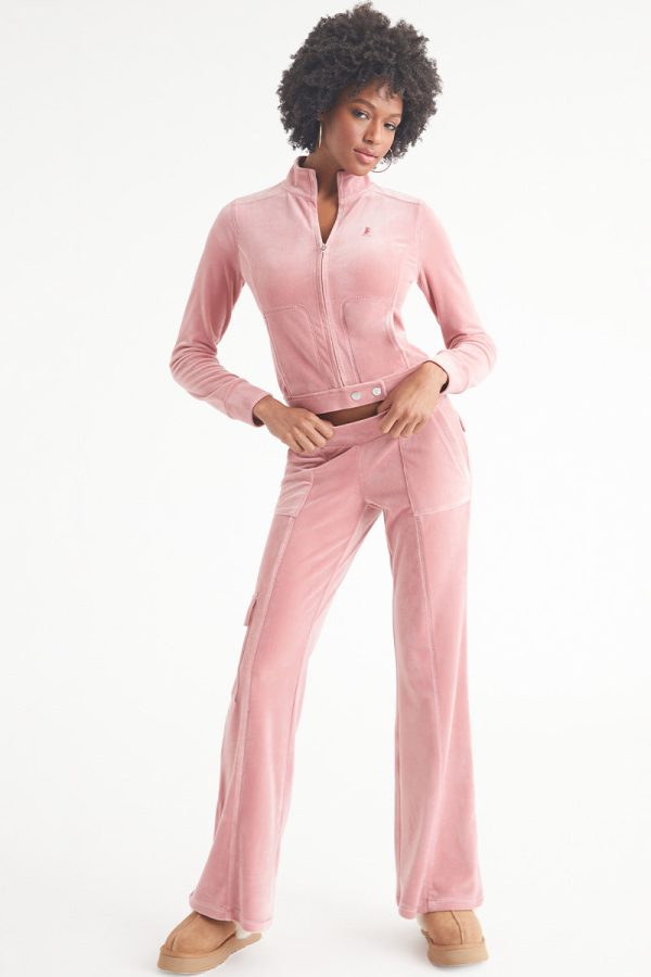 Velour Moto Jacket - Image 7
