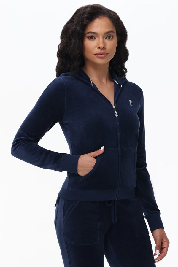 Scottie Cotton Velour Hoodie - Image 2