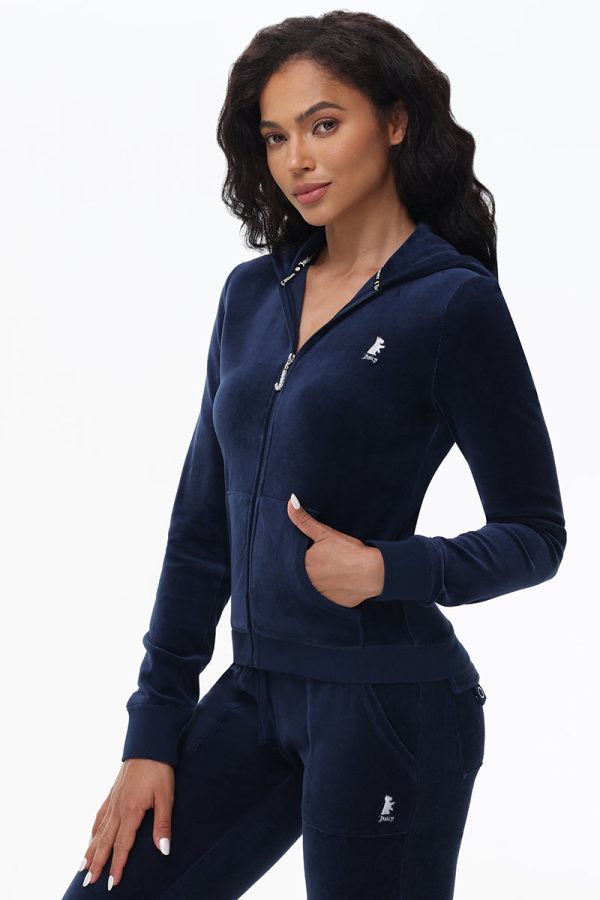 Scottie Cotton Velour Hoodie - Image 3