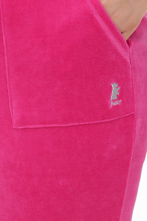Plus-Size Hollywood Scottie Snap Pocket Velour Track Pants - Image 5